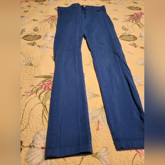 Cobalt Blue Low Rise Skinny Jeans 30 - Picture 2 of 7